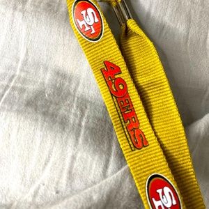 San Francisco 49ers NFL lanyard- NEW